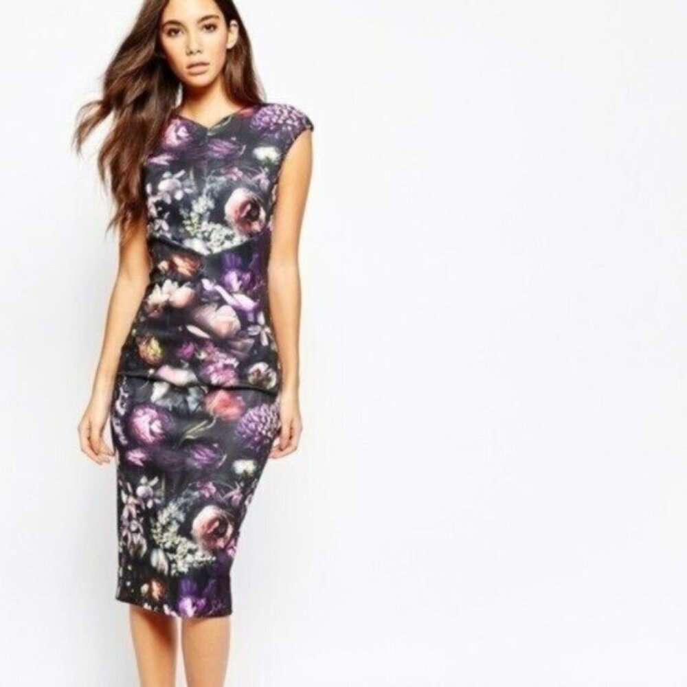 Floral Print Women's Dress